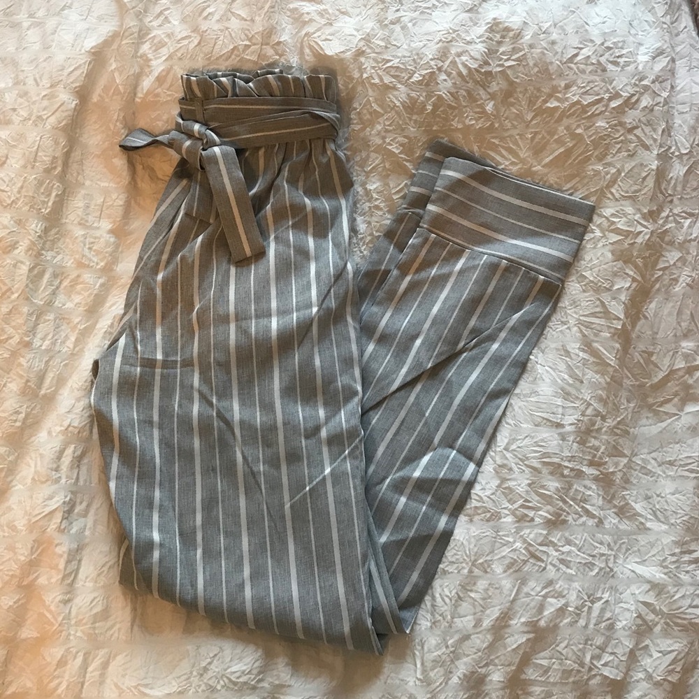 Stripped Dress Pants